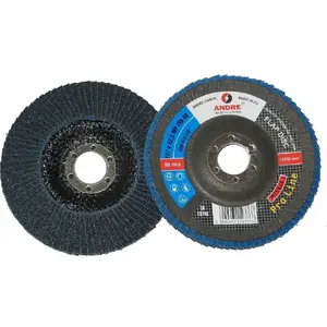 Лепестковый шлифдиск Andre 125 мм P60 циркониевый Pro Line (810128)