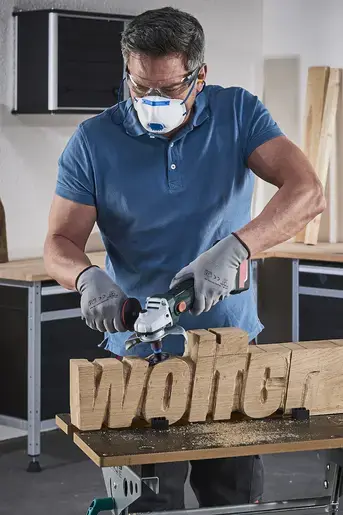 Slīpēšanas diskus Wolfcraft WF5608000 — Ø50 mm, 8 gab. Photo 2