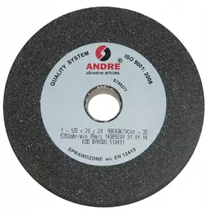 Плоский шлифовальный круг Andre 125 мм x 20 мм x 20 мм 98C60K7VC01-35 черный