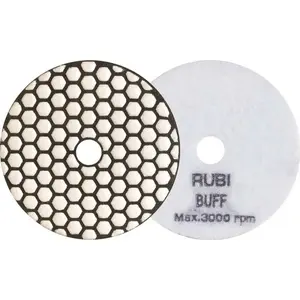 Полировальная насадка RUBI 100 мм для сухой полировки — RUBI 62977