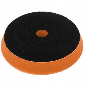 Polishing Pad with Hook-and-Loop Back Dedra 125 mm × 25 mm hard (orange)