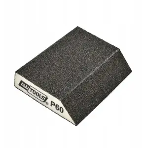 AWTools угловой шлифовальный брусок 89×125×25 мм зерно P120