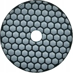 Pulēšanas disks sausai keramikas flīžu slīpēšanai GEKO 100 mm GR50 (G78930)