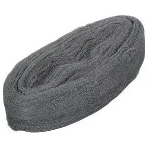 Steel Wool 1 Wolfcraft WF6098000 – abrasive cleaning pad for metal and wood