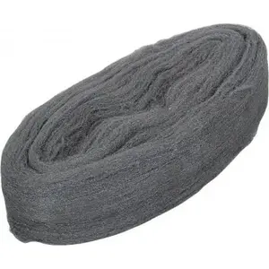Steel Wool 00 Wolfcraft WF6096000 – fine abrasive cleaning and polishing pad