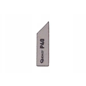 Abrasive sanding block GEKO 125x90x25 mm P40, angled
