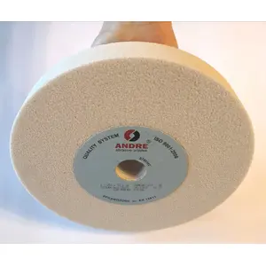 Шлифовальный круг / лепестковый диск Andre 250 мм x 32 мм x 32 мм 99A60K7VE01-35 белый Тип 1