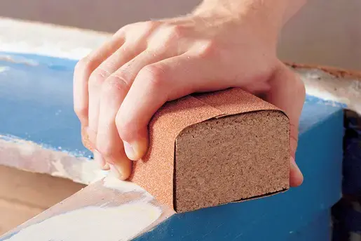 Sanding block Wolfcraft 1 — cork 67×123×35 mm Photo 2