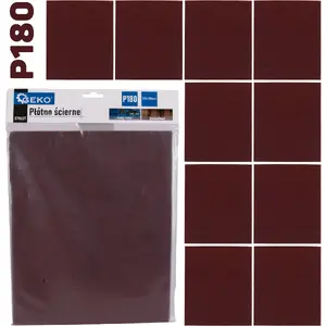Наждачная шлифовальная ткань GEKO 230×280 мм P180 (лист)
