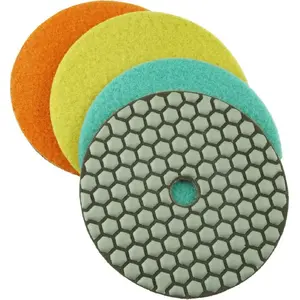 Polishing Disc Dedra H15H0100 diamond grit 0100, diameter 150 mm, dry use