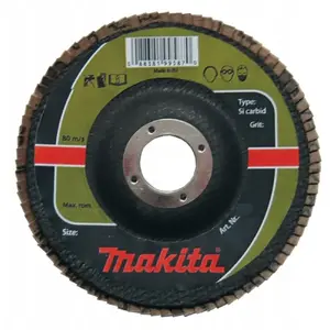 Flap Disc Makita P-65355 125x22.23 mm P80 for Stone, Ceramic, Plastics