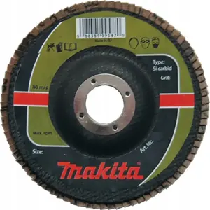 Makita flap disc P-65361 125 x 22.23 mm P120 for stone, ceramic, synthetic materials