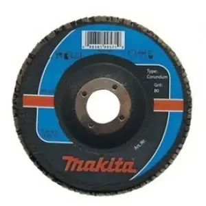 Abrasive flap disc Makita P-65187 125 x 22.23 mm P60 for aluminium, steel, metal, wood