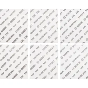 Шлифовальный лист ASTAR Bosch W480, мелкозернистый P120, 115×140 мм, 6 шт.
