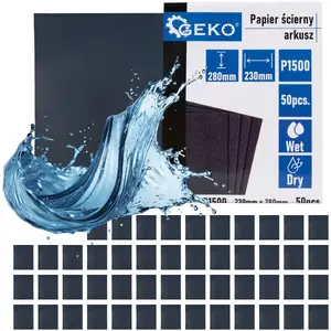 Шлифлист GEKO G78494 P1500 230×280 мм Photo 1