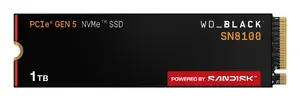 M.2 NVMe SSD SANDISK Western Digital Black SN8100 — 1 TB, 14900 MB/s read, 11000 MB/s write