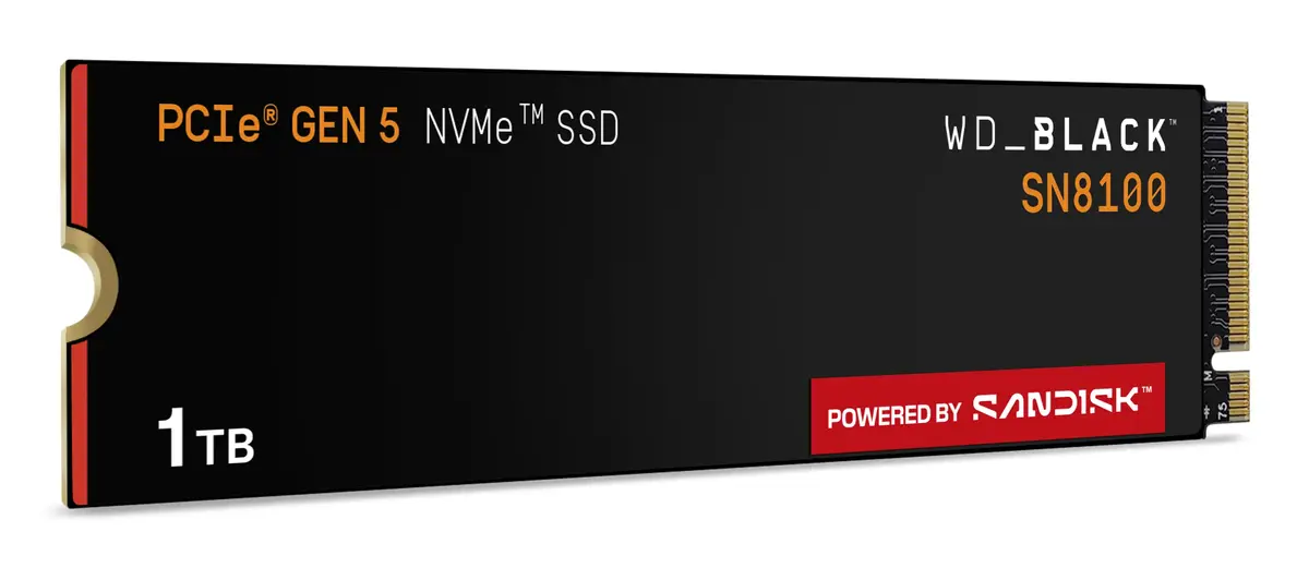 SANDISK Western Digital Black SN8100 M.2 NVMe 1 TB Photo 5