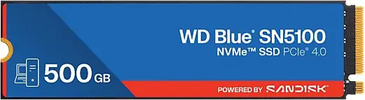Western Digital WD Blue SN5100 500 ГБ M.2 NVMe SSD Photo 2
