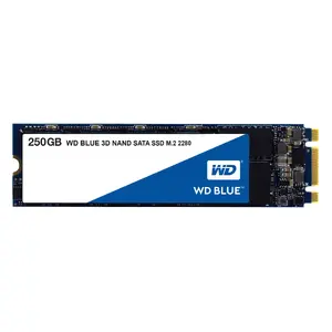 SSD M.2 250 GB Western Digital Blue 3D — 550 MB/s read, 525 MB/s write, 6 Gbit/s