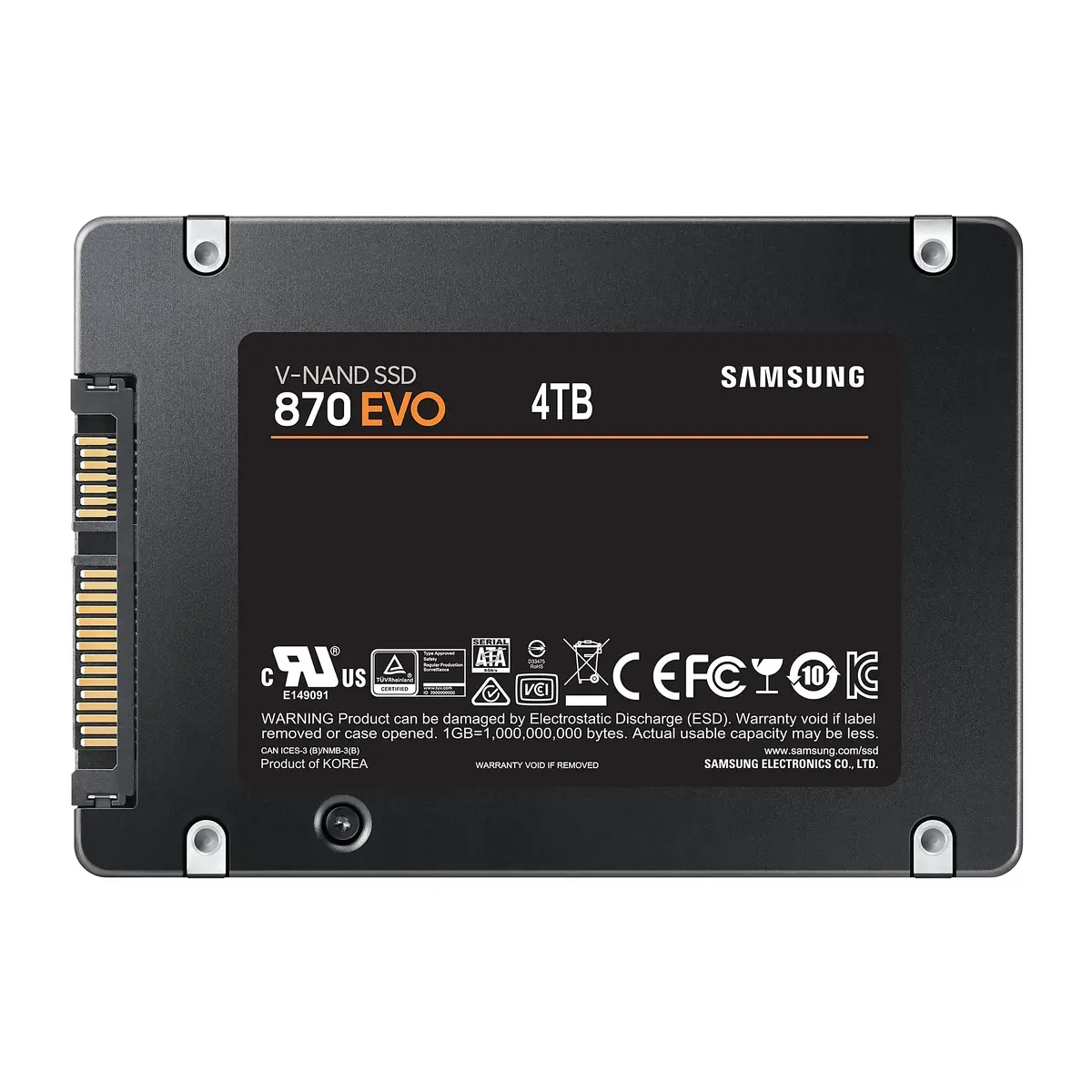 Cietvielu disks Samsung 870 EVO 4