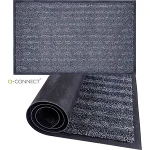 Entrance Mat Q-Connect 90×60 cm Black — Q-Connect KF03778