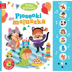Children's Board Book Aksjomat Piosenki dla maluszka Kółko graniaste 35398 — board book, Polish language, picture book