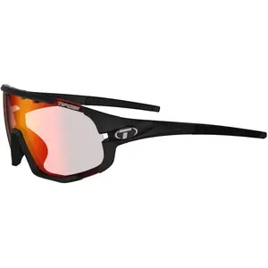 Очки TIFOSI SLEDGE CLARION с фотохромной линзой Clarion Red Fototec (прозрачность 64%–14%), матовый черный корпус