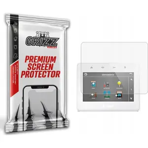 Matte Screen Protector GrizzGlass PaperScreen for Satel INT-TSG-WSW 4.3" alarm touchscreen