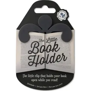Book Holder IF Little Book Holder, gray — compact stand for hands-free reading