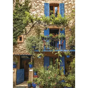 Puzzle 1000 pieces Piatnik — Niebieski Balkon (blue balcony) jigsaw puzzle, 1000 pcs, Piatnik