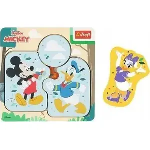 Деревянная пазл TREFL Mickey Mouse & Friends 6 элементов — TREFL