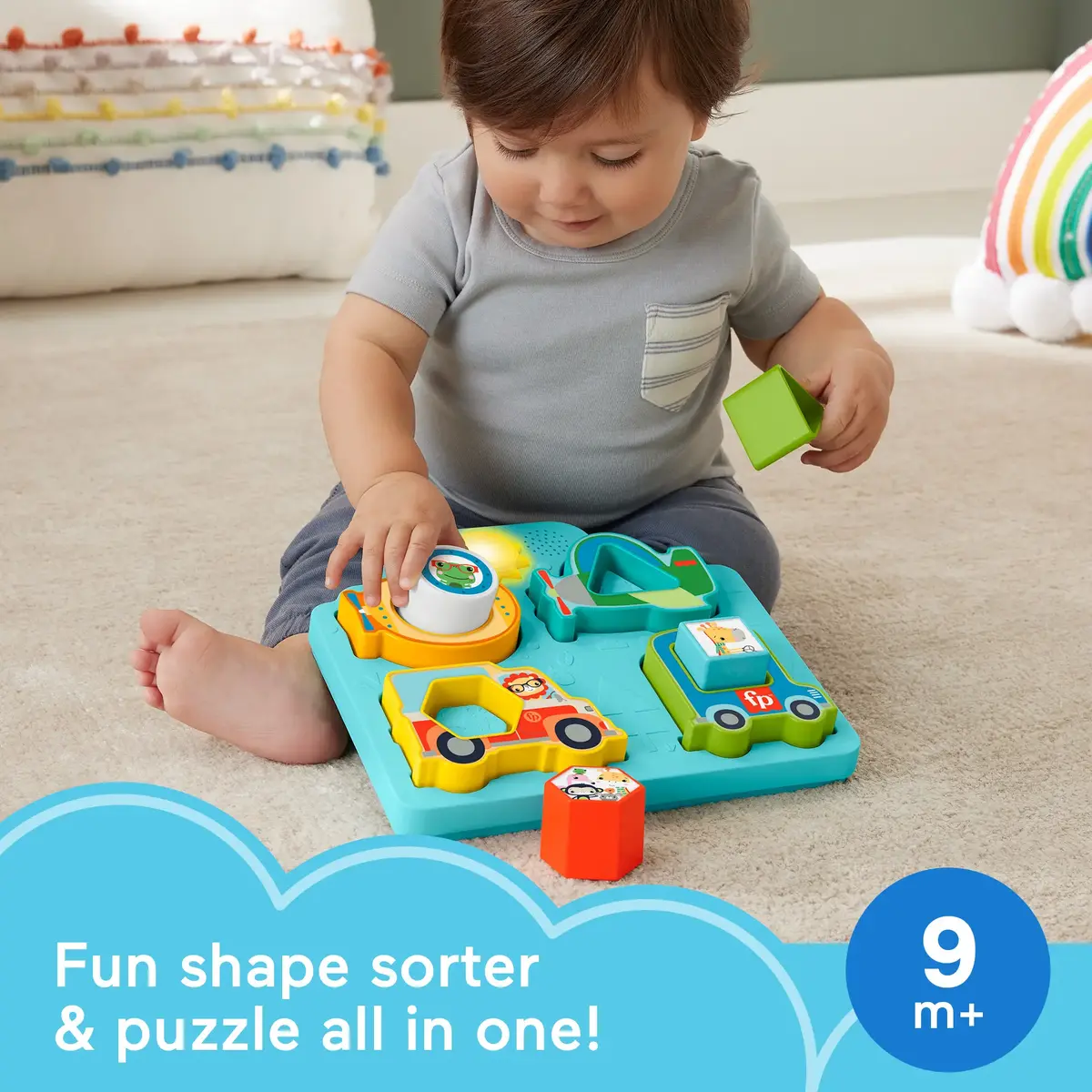 Fisher-Price Shapes & Sounds Vehicle Puzzle toy Photo 8