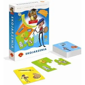 Educational Puzzle Board Game Alexander Skojarzenia 1317 – matching and association set