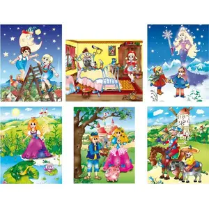 Educational picture blocks set Adamigo 20 pieces model 3983