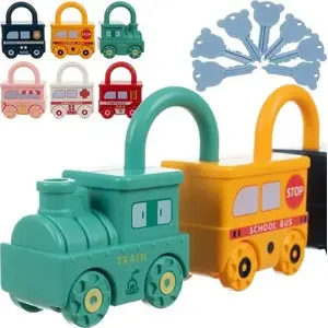 Educational puzzle Kruzzel model 24712 — wooden car assembly toy, multi-piece learning set