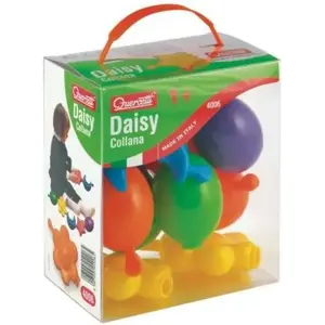 Educational bead threading set QUERCETTI 040-4006 — 12 beads for fine motor skills and pattern play