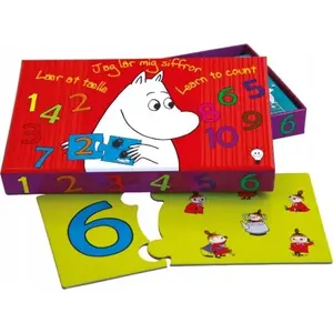 Puzzle Board Game Barbo Toys Mumi Puslespil: Lær at Tælle — educational counting puzzle