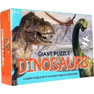 Cass film floor puzzle dinosaurs 120 pieces – educational children's floor jigsaw