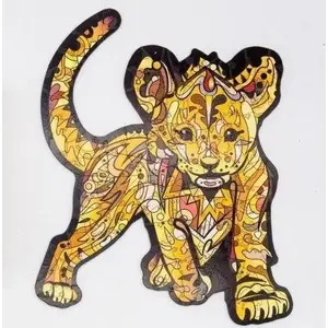 Wooden Eco Puzzle PuzzleOK 78 pieces A4 size Simba