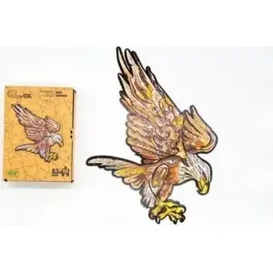 Koka eko puzle PuzzleOK 125 gab. — Kārpatu ērglis, A3 formāts