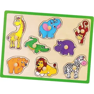 Пазл Viga Zoo модель 0938, деревянные элементы, 50019