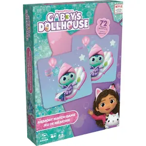 No name Gabby’s Dollhouse мемо с 72 карточками — настольная игра на память, обучающий набор для детей