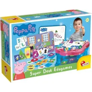 Обучающий игровой стол Lisciani Peppa Pig — детский учебный стол (модель 304-89208)