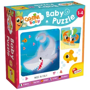 Пазл Lisciani 80069 — 4 элемента, тема «Животные», для детей 1–4 лет