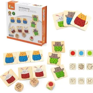 Wooden Matching Puzzle Game 27 pcs, Viga Toys 44651