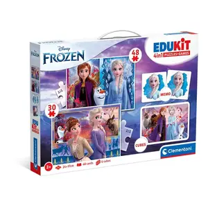 Настольная игра Clementoni Frozen — семейная игра для детей от 3 лет