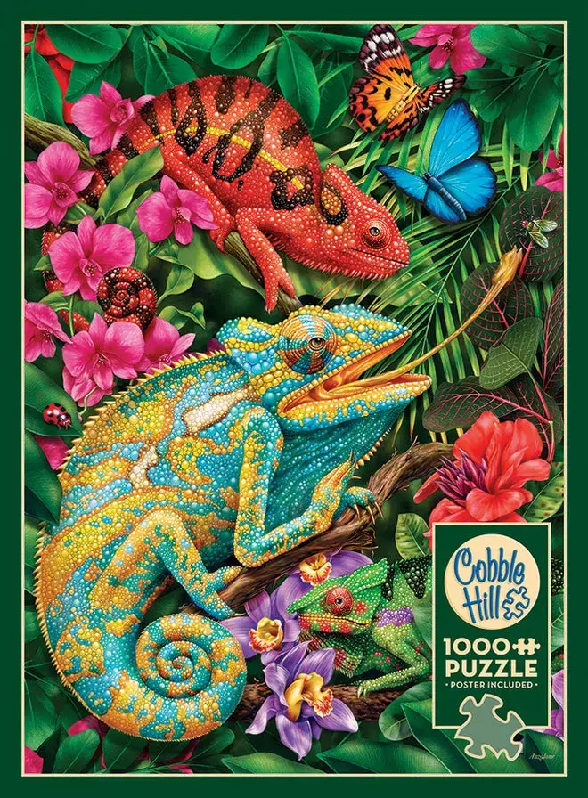 Cobble Hill Karma Chameleon 1000 деталей — пазл Photo 3