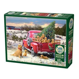 Jigsaw Puzzle Cobble Hill Family Outing 1000 pieces — 676×489 mm