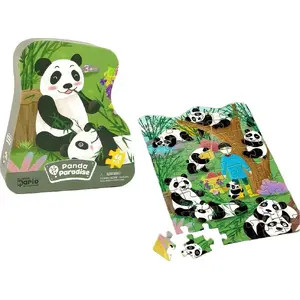 Пазл LEANToys LeanToys Puzzle Panda Las Bambusowy 48 элементов