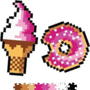 Jigsaw puzzle Fat Brain Toys Jixelz 700 pieces — sweets theme